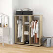 Natural double open wardrobe – image 10