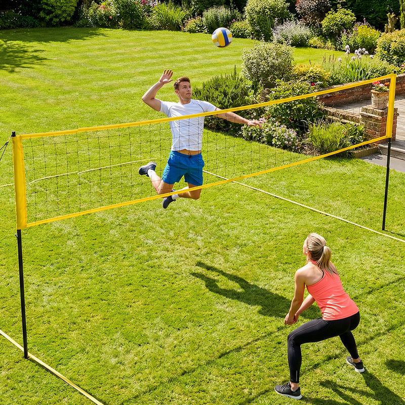 Portable volleyball net set – image 10