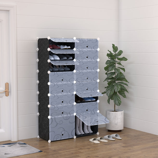 16-cube shoe cabinet – image 2