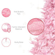 6ft pink artificial Christmas tree – image 7
