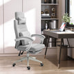 Reclining office chair with footrest – image 2