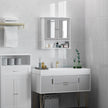 Grey mirror wall cabinet – image 5