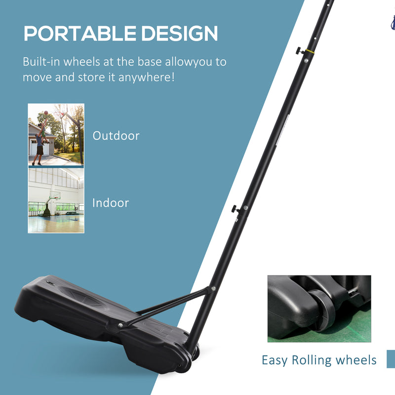Adjustable basketball hoop and stand – image 4