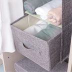 Hanging Storage Bag for Closet Organizer and Hangers