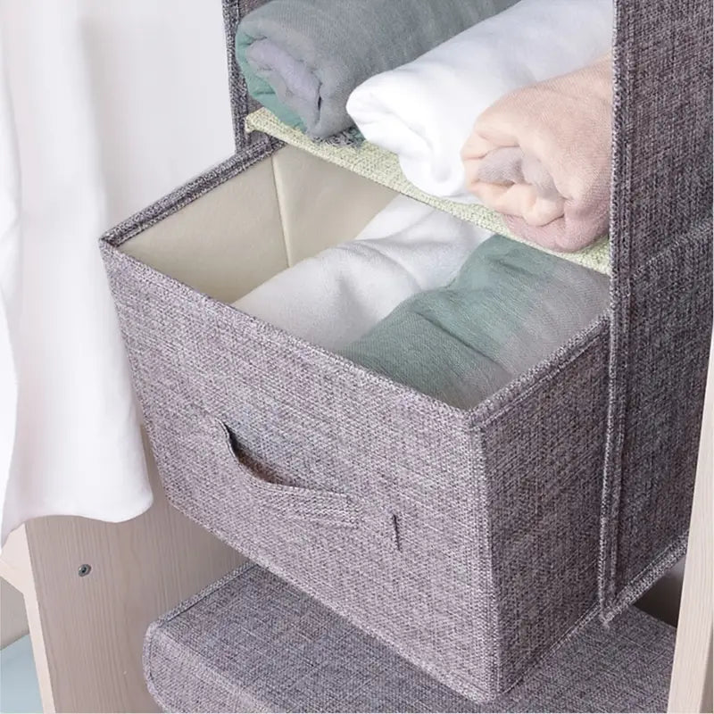 Hanging Storage Bag for Closet Organizer and Hangers