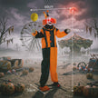 190cm Animated Clown with Moving Head, Hands & Glowing Eyes – image 3 of 9