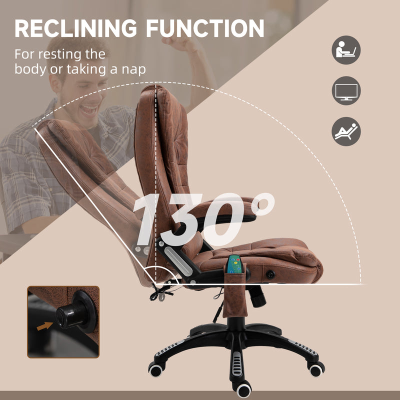 Heated massage office chair – image 7