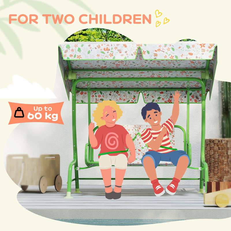 Kids 2-seater swing chair – image 7