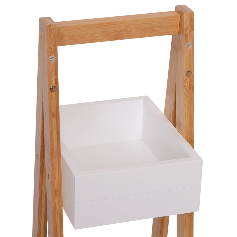 3-tier A-frame bathroom shelf – image 5