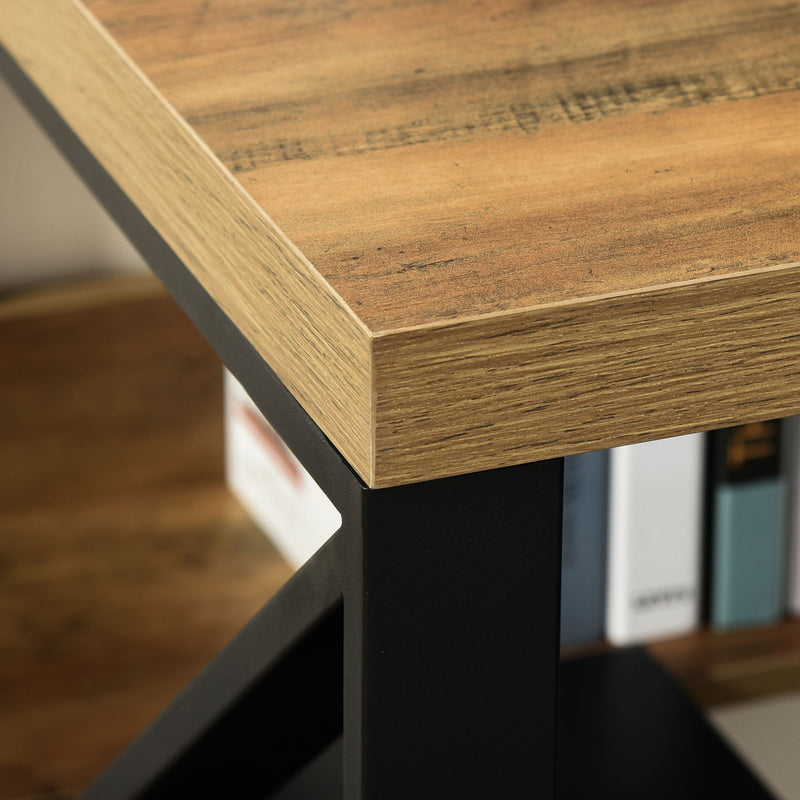 Industrial K-leg computer desk – image 9
