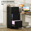 3-drawer filing cabinet – image 4