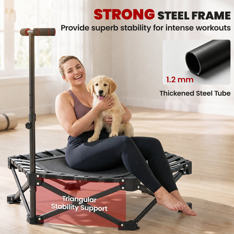 42" foldable mini trampoline – image 6