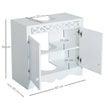 White under-sink cabinet – image 3