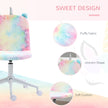 Fluffy unicorn desk chair – image 4