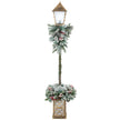 5ft LED Christmas Lamp Post on a white background