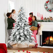 7ft super flocked Christmas tree – image 2