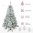5ft snow-flocked pine Christmas tree – image 4