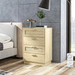 4-drawer rattan panel chest – image 10