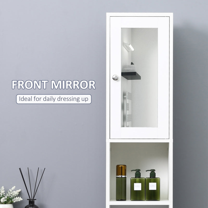 Tall bathroom cabinet with mirror – image 6