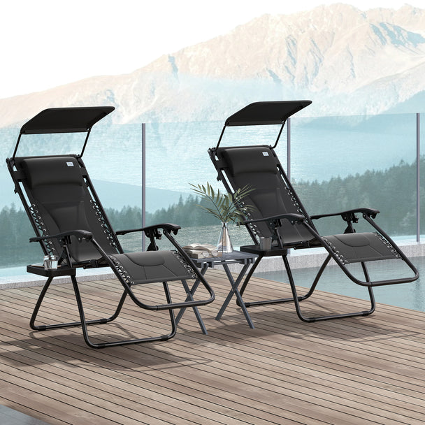 Black zero gravity chairs – image 2