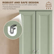 HOMCOM Narrow Bathroom Cabinet, Slim Storage Cabinet with 2 Doors & 4 Tiers, Freestanding Narrow Cupboard – view 7