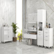 180 cm slim bathroom cabinet – image 8