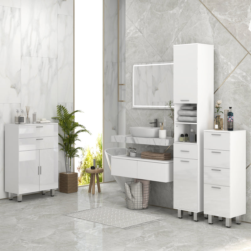 180 cm slim bathroom cabinet – image 8