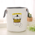 Thick Double-Layer Storage Bucket - Round Laundry Basket
