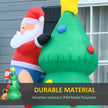 Close-up of the inflatable fabric and design