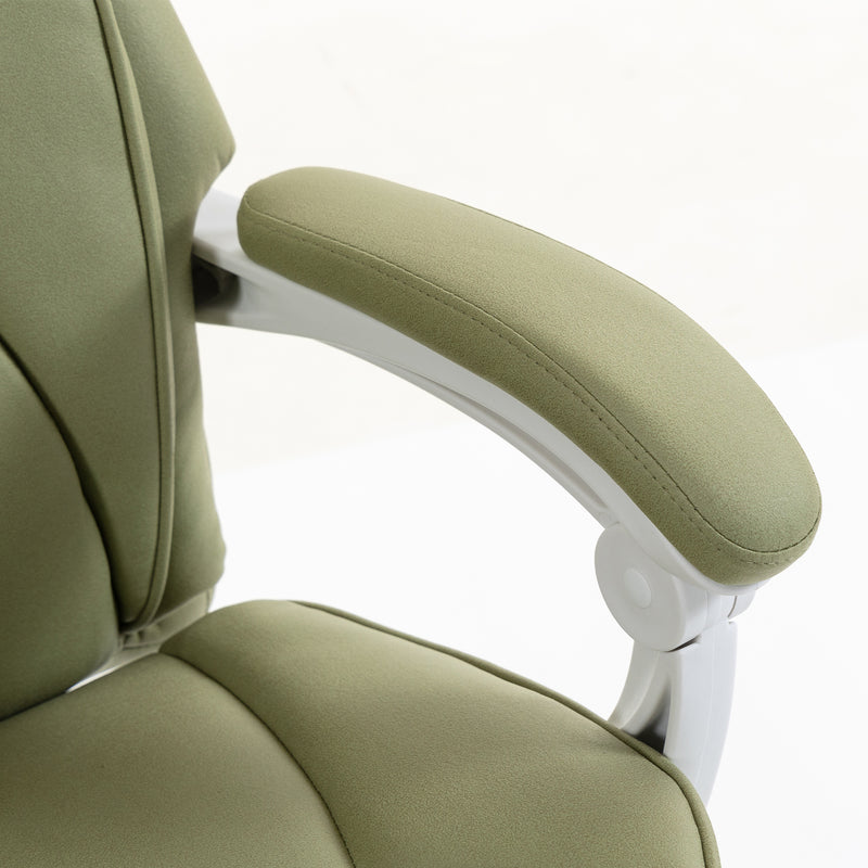 HOMCOM High Back Vibration Massage Office Chair Heated Reclining Computer Chair w/ Adjustable Height, Swivel Wheels – view 10
