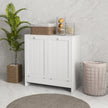 Laundry hamper cabinet – image 10