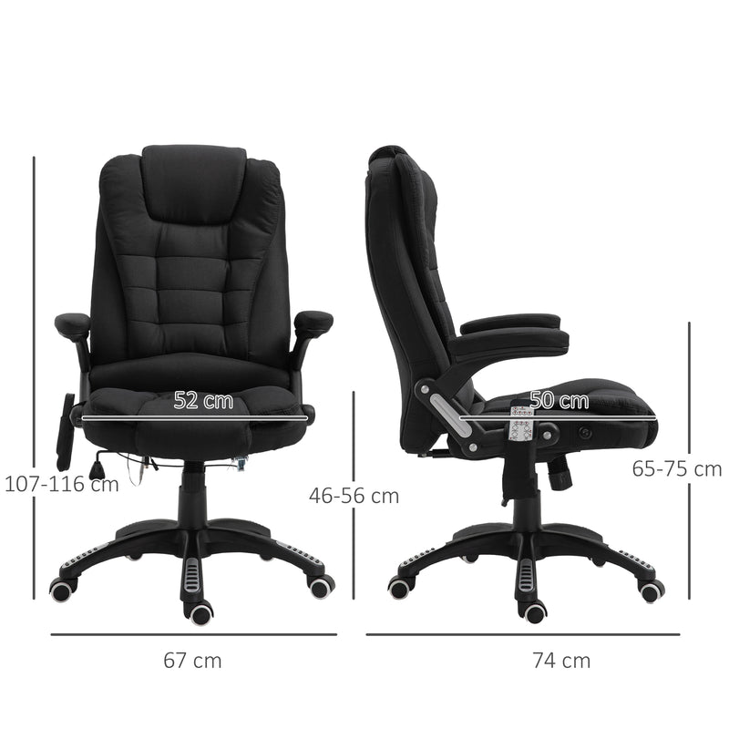 Heated massage office chair – image 3