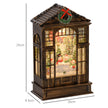 Dimensions of the musical snow globe lantern