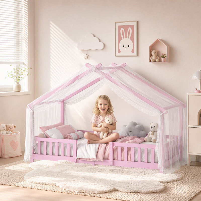 Kids house single bed – image 2