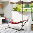 Outsunny 298 x 117cm Hammock with Stand Camping Hammock with Portable Carrying Bag, Adjustable Height, 120kg Load – view 8