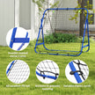Adjustable football rebounder net – image 5