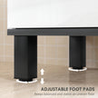 High gloss white and grey under sink cabinet – image 8