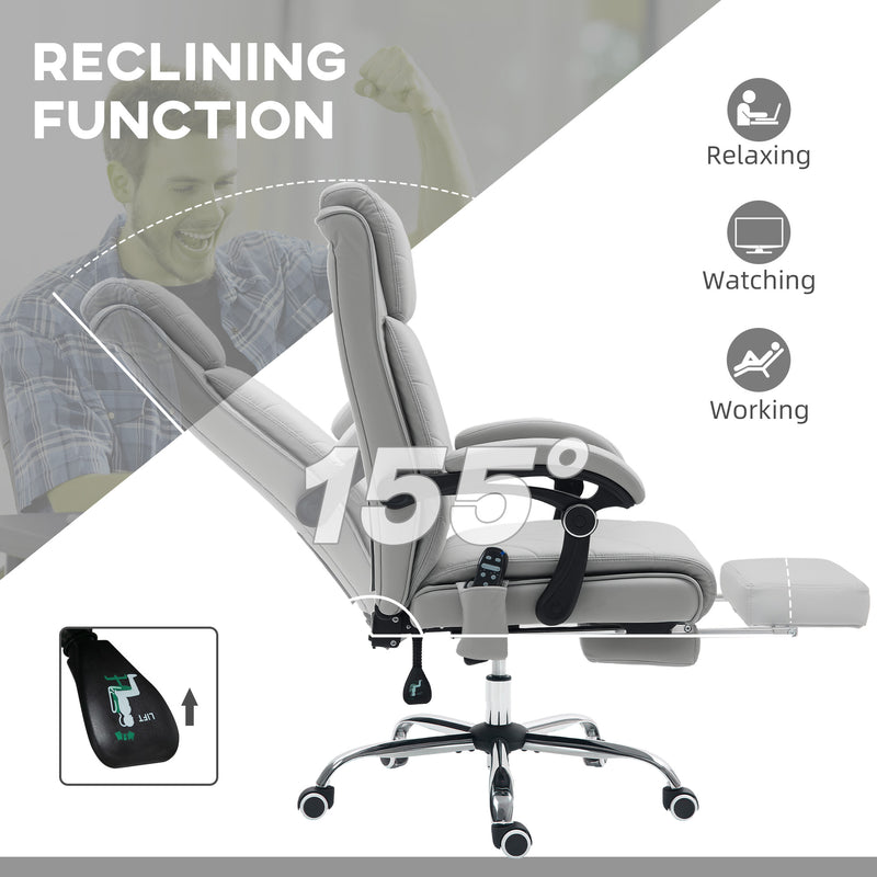 Light grey massage office chair – image 6