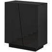 Black gloss storage cabinet – image 10