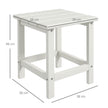 White Adirondack side table – image 3
