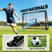 8 x 5ft padded football goal – image 4