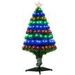 3ft green pre-lit Christmas tree with colour-changing lights