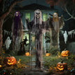 Set of 3 Hanging Skeleton Ghost Decorations – 90/110/170cm – image 7 of 9