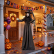 180cm Animated Face-Changing Witch with Glowing Red Eyes – image 8 of 9