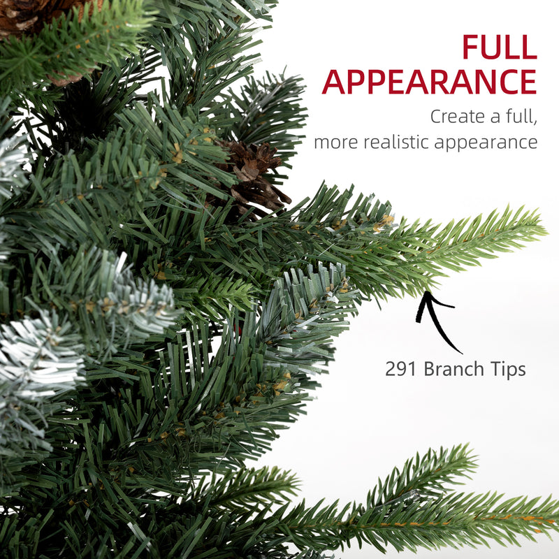 Set of 2 3ft pre-lit Christmas trees – image 6
