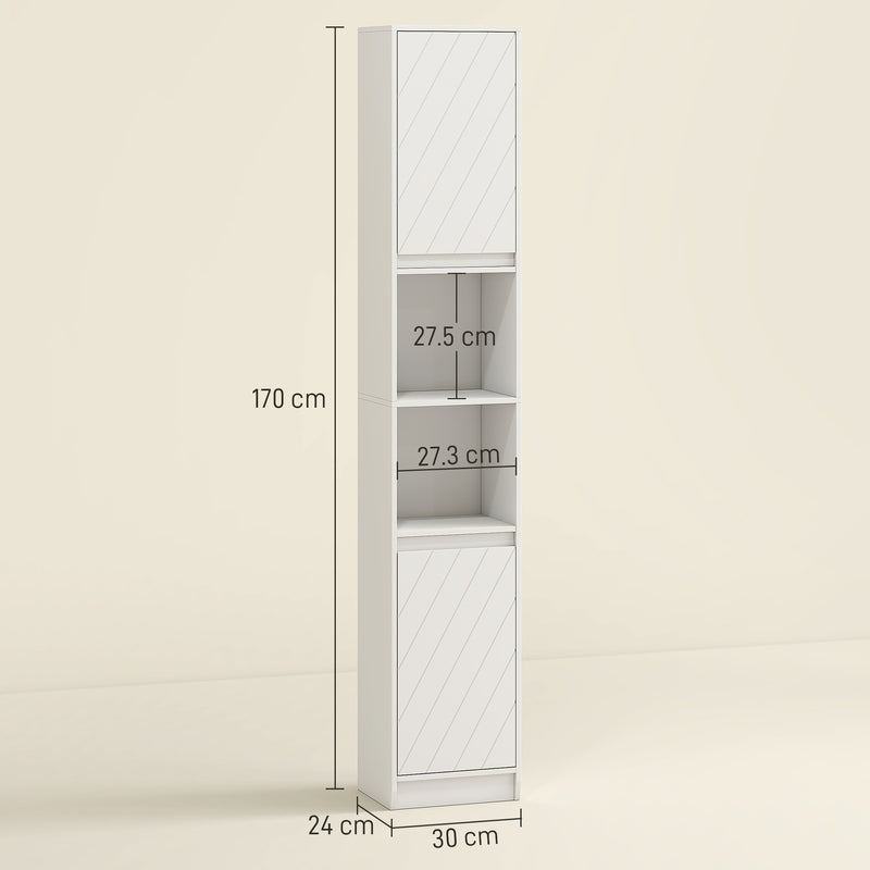 Narrow 170 cm bathroom cabinet – image 3