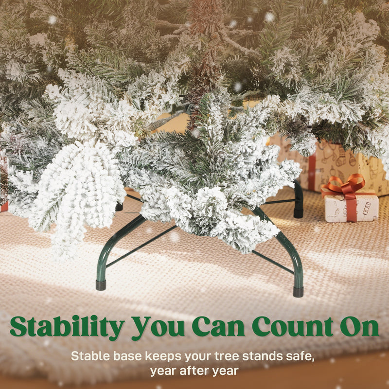 5ft super flocked Christmas tree – image 8