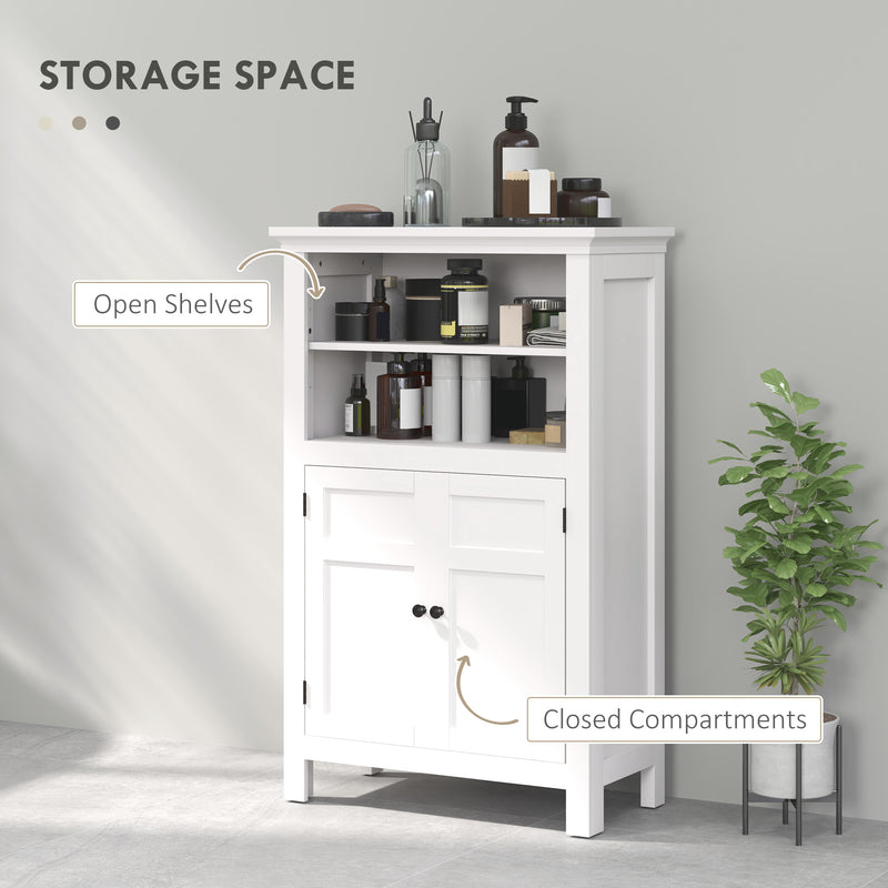 60 cm white bathroom cabinet – image 4