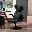 Pedestal gaming chair with headrest – image 8