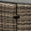 Round rattan daybed set – image 8